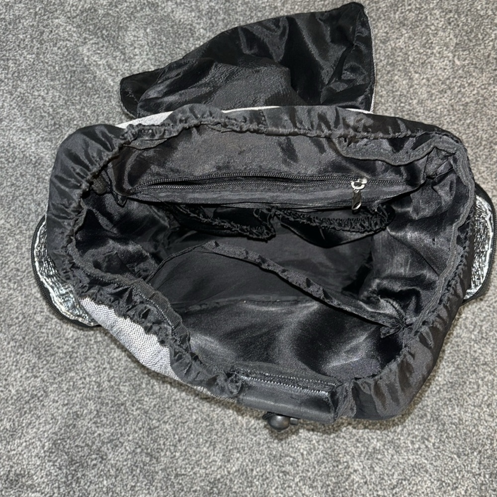 EDDIE BAUER first adventure backpack diaper bag in gray/black - Picture 4 of 8